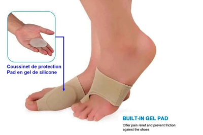 Protège-Orteils En Gel De Silicone Pour Hallux Valgus - Confort Et Soulagement (Taille 32-44)