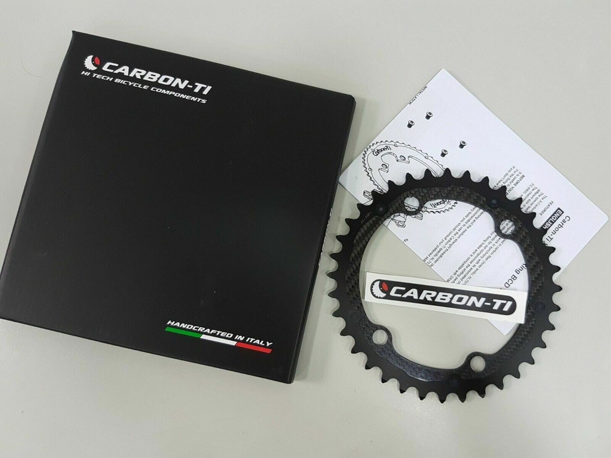 Carbon-Ti X-CarboRing BCD110x4Bolt Road Chainring (36T-53T