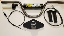 HONDA  ATC70 Z50 PRO TAPER HANDLEBARS & BILLET TRIPLE CLAMP KIT CT70 KO