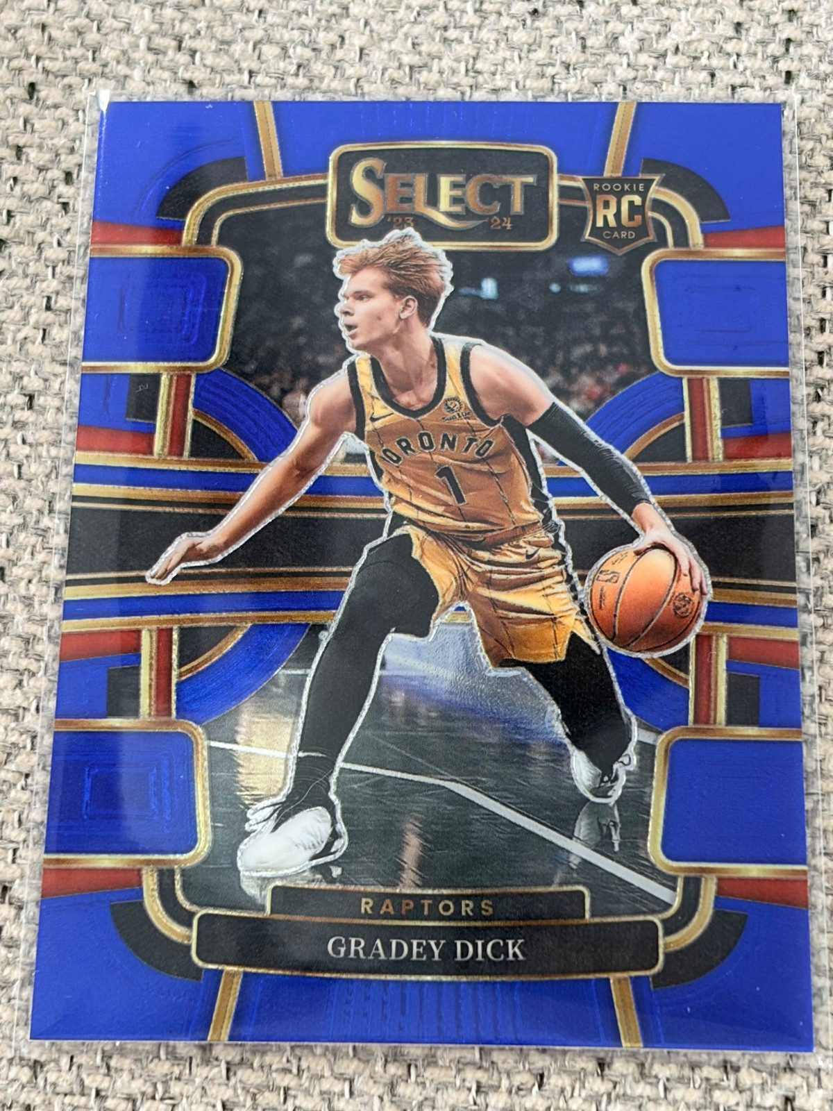 2023-24 Panini Select Gradey Dick #90 Blue (RC)