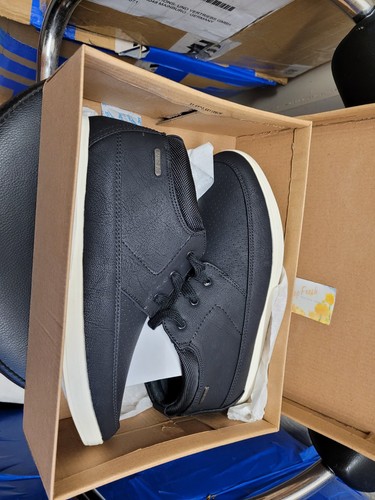 Nanny State Michigan Hi Top Trainers In Black Size UK 7 - Picture 2 of 14