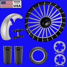 Harley Davidson Touring 21" Fat Front Tire Kit " Gambino " Made in the USA