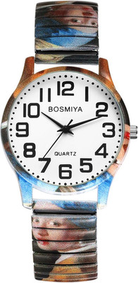 Uhren Damen Edelstahl Elastisch: Vintage Boho Analog Quarz Armbanduhr Frauen Ede