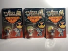 1984 G1 Transformers STARSCREAM WHEELJACK HG Toys Zipper Clip SET OF 3 MOC
