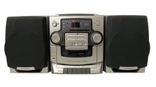Durabrand CD-1492 Y2K Boombox Stereo Radio CD Cassette Player - Works, But READ