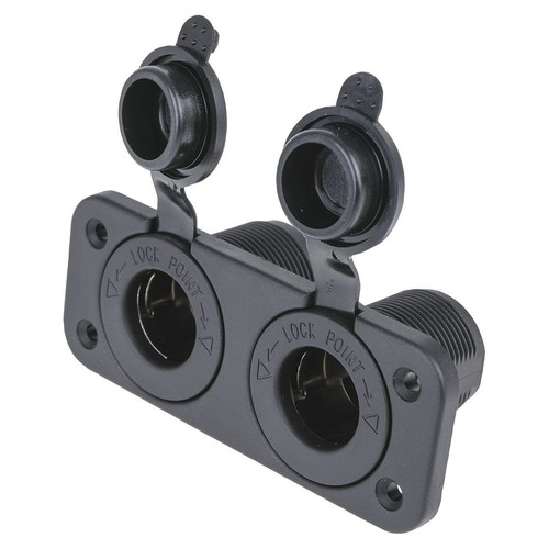 OEX ACX5609 Accessory Cigarette Lighter Twin Socket 20A @ 12 Volt Dust Cap - Picture 2 of 6