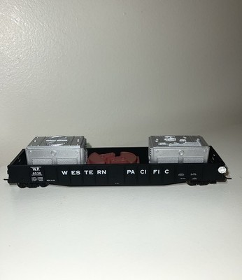 HO Proto 2000 WP Gondola #6536   Kadee, Metal Wheels, Chooch Load, RTR 