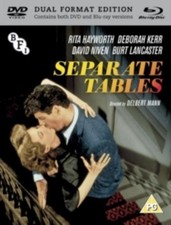 Separate Tables + - Region B Blu Ray