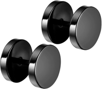 MäNner Ohrstecker Knopf Frauen Ohrringe, 3-14Mm GestüT Stecker Flach Ohrringe Oh
