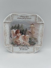 2005 Sisters Light The Way Angel Plate 7th Precious Treasures Bradford Exchange