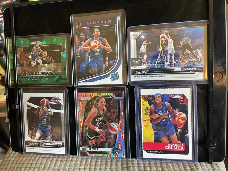 NAPHEESA COLLIER Paige Bueckers Instant LYNX WNBA UNRIVALED CARDS LOT