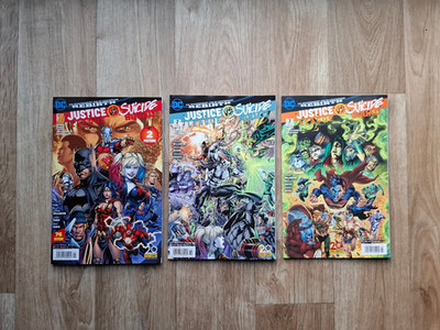 Justice League vs Suicide Squad 1 3 Komplettset   Panini Comic   neuwertig