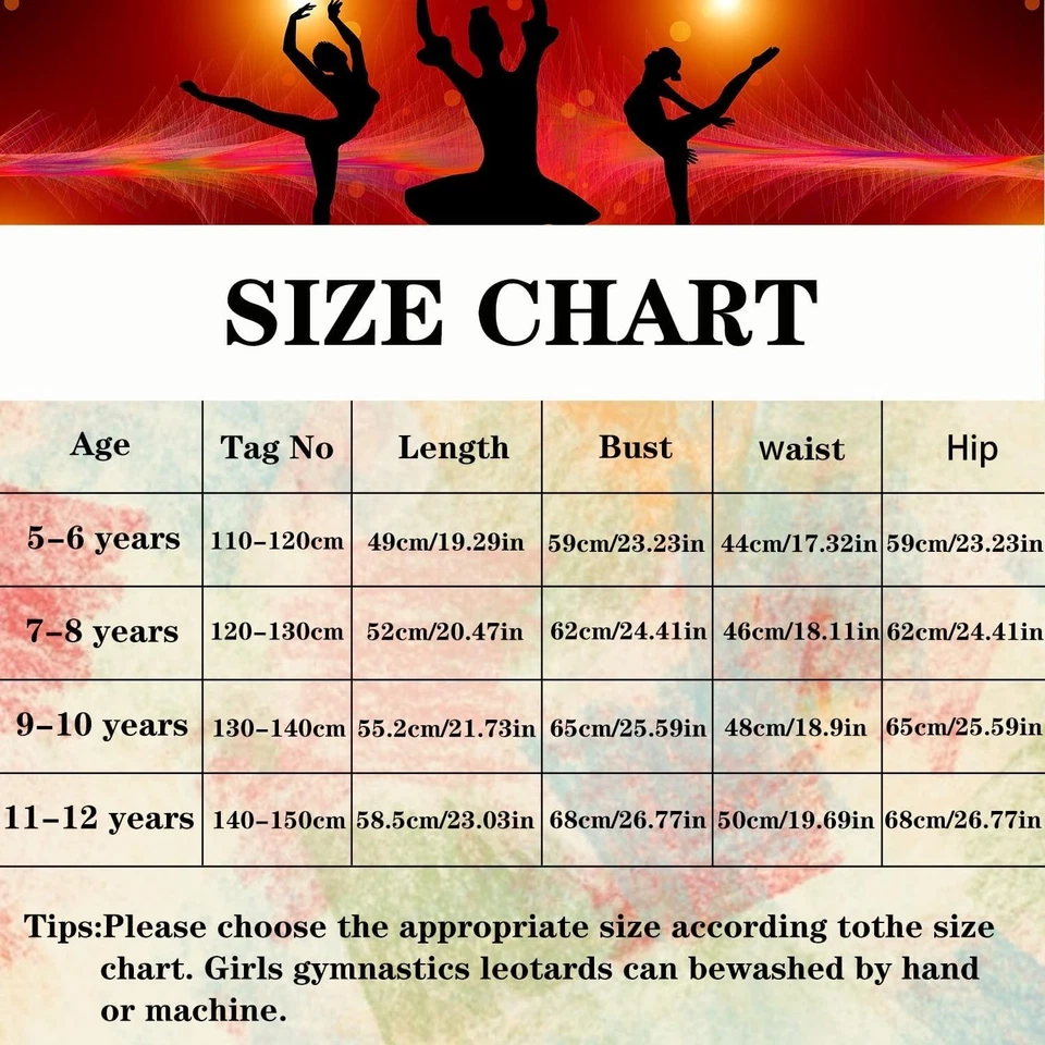 Gymnastics Leotards for Girls with Shorts Set,Long Sleeveless Dance Leotard Spar - Image 2 of 4