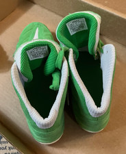 2012 Asics Cael Sanderson V5.0 Rare Green Wrestling Shoes USA Size 11 Mens Never