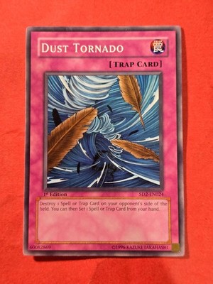 2005 Yu-Gi-Oh! SD: Zombie Madness 1st Edt #SD2EN024, Dust Tornado, C, NF, cd1