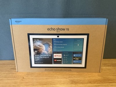Amazon Echo Show 15 Gen 2 15.6'' Smart Display Fire TV Alexa Voice Remote NEW