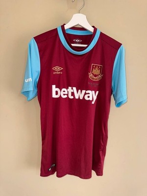 WEST HAM UNITED 2015 2016 HOME FOOTBALL SHIRT SOCCER JERSEY UMBRO