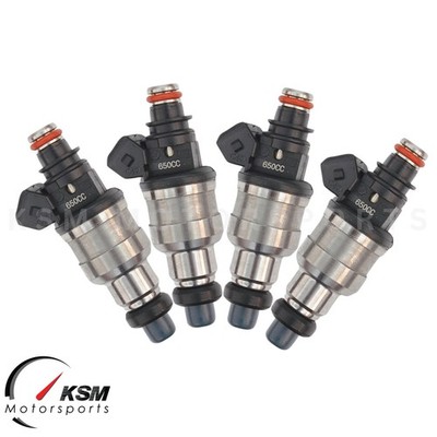 4 X 650cc Kraftstoff Injektoren für Civic Integra Acura Alle D B F H K Zc Vtec
