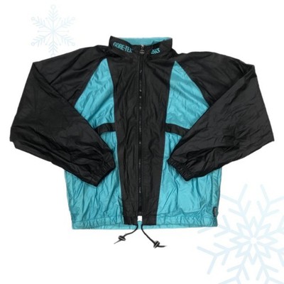 Vintage ASICS Gore-Tex Windbreaker Zip-Up Jacket Large