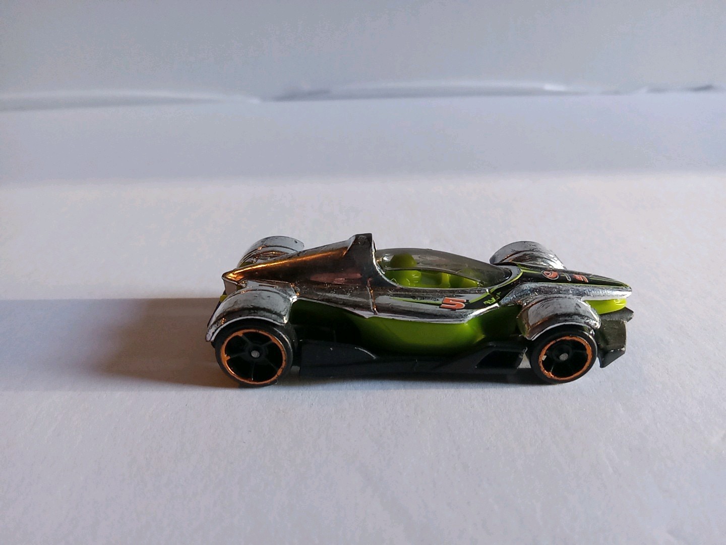 2011 Hot Wheels ~Track Stars~ Formula Street  Silver & Green Version