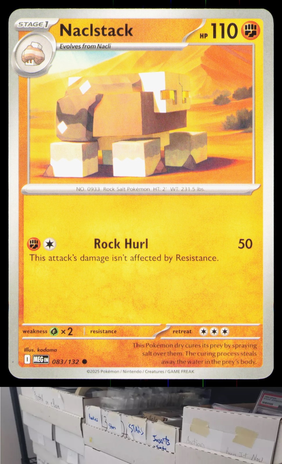 ME01: Mega Evolution #083/132 Naclstack Pokemon - CA