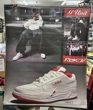 Vintage Reebok G-Unit G6 II Foot Locker Vinyl Advertising Banner 4 x 5