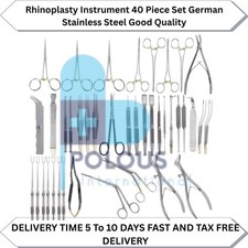 Rhinoplasty Instrument 40 Piece Set German Stainless Steel Good Quality