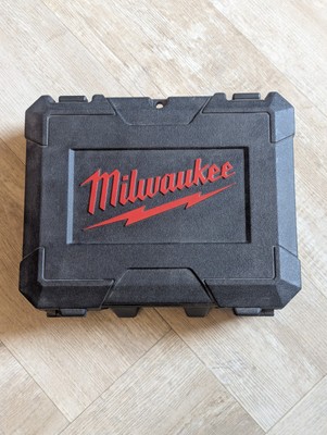 Milwaukee Compact Bohrmaschinenkoffer mit Einsatz für M12 BDD-202C Werkzeug Werkstatt leer