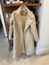 Beige Long Women's Coat , with Pockets- only lightly worn 