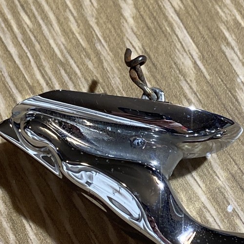 Jaguar Hood Ornament 2006 X-Type 3.0 V6 Chrome Cat Pre-owned OEM Original - Picture 9 of 14