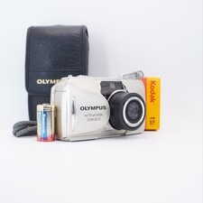 Olympus Stylus Epic Zoom 80 mju 35mm Film Camera Champagne   Very Good   Tested