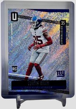 2019 Panini Unparalleled Curtis Riley New York Giants Rookie RC Card #124 W/Top