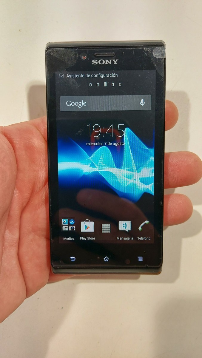 1417.Sony Ericsson Xperia J ST26a Pink - Unlocked - N E W - Old