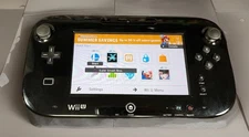Nintendo Wii U Gamepad Controller WUP-010 (OEM) Black, No Charger, Tested, Works