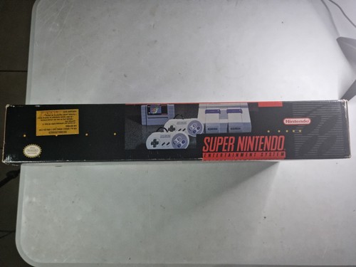 Super Nintendo Mario World Set SNES Console Complete in Box CIB Good SHAPE! - Picture 20 of 20