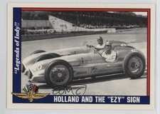 1991 Legends of Indy Bill Holland Mauri Rose and the EZY Sign #8 HOF 0gx4
