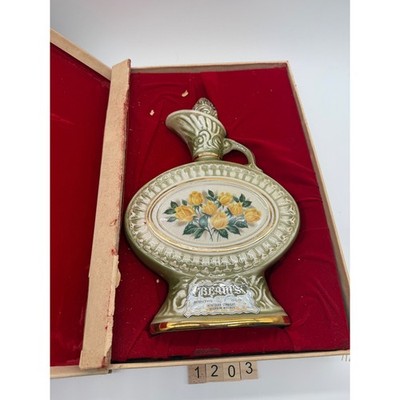 Vintage Beam's 150 Months Kentucky Bourbon Whiskey Decanter Empty with Box
