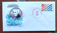 NETHERLANDS DIPLOMACY WITH USA 200TH ANNIV  1982 FARNAM CACHET FDC UNOFF CANCEL