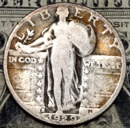 1929-S Standing Liberty Quarter