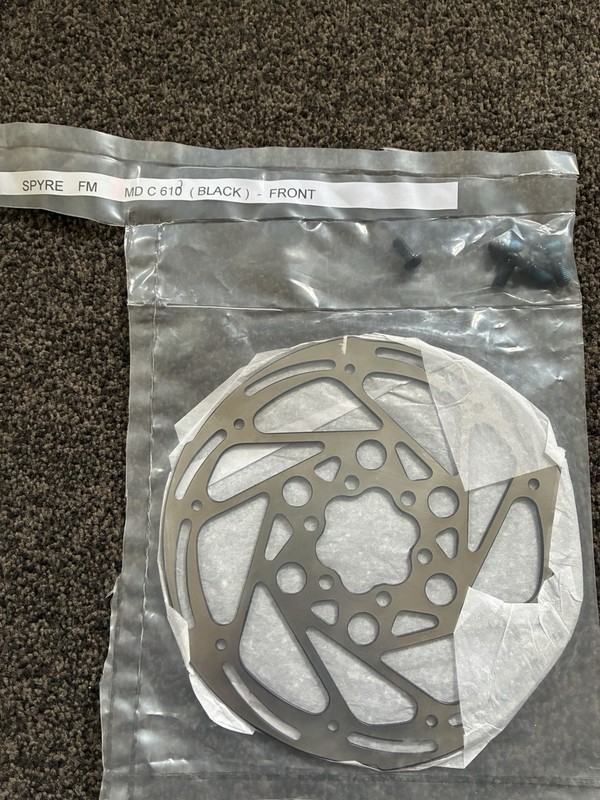 TRP Spyre Front Rotor 160mm Flat Mount with Bolts Disc Brake