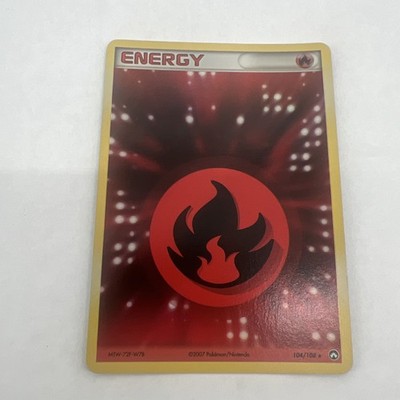 Fire Energy 104/108 Power Keepers Holo
