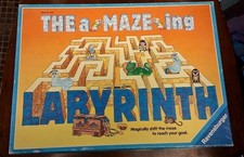 Vintage 1988 The aMAZEing Labyrinth Board Gam...