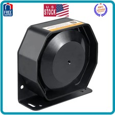 200W Compact PA Siren Horn Speaker 8 Ohm 135dB IP66 Waterproof for Vehicles