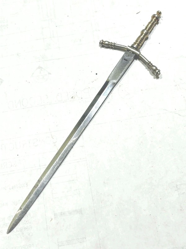 Beautiful Toledo Style Medieval Sword Letter Opener Stainless Steel Blade