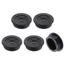 5 Pcs Cable Cord Grommet, 1 1/4" Inch Desk Grommet Flexible Rubber Grommets