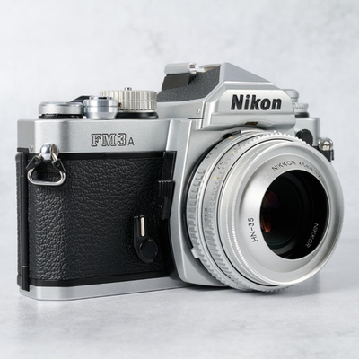 綺麗 Nikon FM3A / Ai NIKKOR 45mm F2.8P Nikon FM3A w/ Ai Nikkor 45mm f/2.8P Lens Tested Serviced Excellent