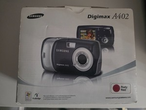 Samsung Digimax A402 Red 4.0MP Digital Camera
