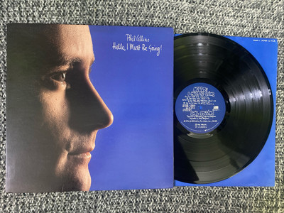 Phil Collins Lp Hello, I Must Be Going! 1982 V. G+  Original Press