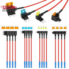 16 Pack 4 Types Fuse Tap, Upgraded 12V Car Add a Circuit Fuse Tap Kit - Standard