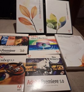 Vintage Apple/Macintosh Adobe Software Lot